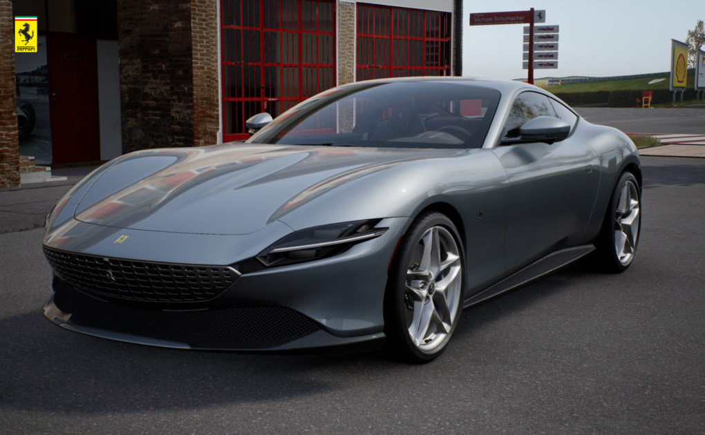 Ferrari Grigio Titanio / Blu Sterling