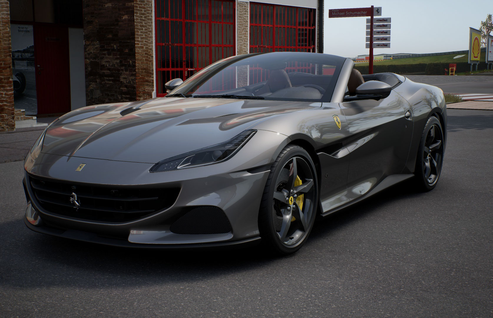 Ferrari Grigio Ferro/Terra Bruciata