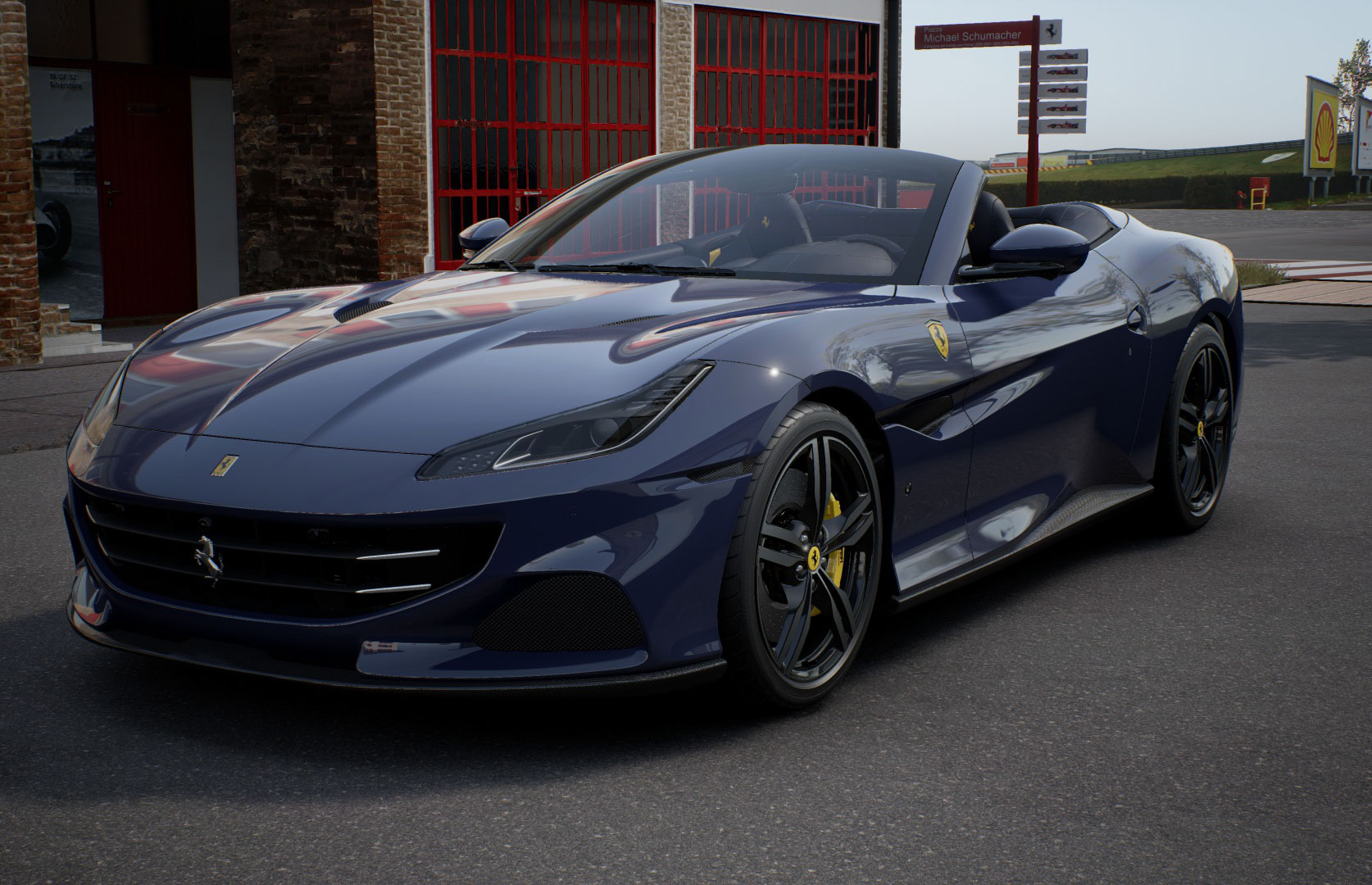 Ferrari Blu Scozia/Blu Sterling